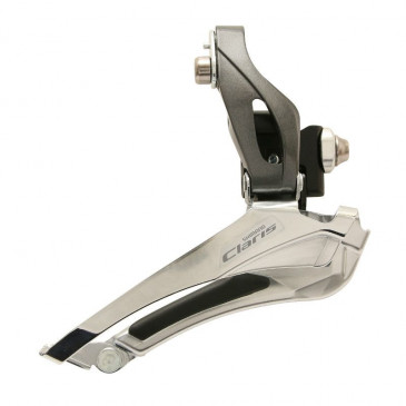DERAILLEUR-FRONT-FOR ROAD BIKE- SHIMANO 7/8 SPEED. CLARIS 2000 - BRAZE ON - DOUBLE 4524667386292