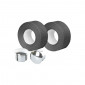 RUBAN DE GUIDON / CINTRE VELOX TRESSOSTAR 90 COTON GRIS FONCE 20mm x 2,80M (VENDU AU BLISTER DE 2) -GUIDOLINE- 3660429347093