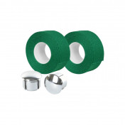 RUBAN DE GUIDON / CINTRE VELOX TRESSOSTAR 90 COTON VERT FONCE 20mm x 2,80M (VENDU AU BLISTER DE 2) -GUIDOLINE- 3660429347161
