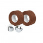 RUBAN DE GUIDON / CINTRE VELOX TRESSOSTAR 90 COTON MARRON 20mm x 2,80M (VENDU AU BLISTER DE 2) -GUIDOLINE- 3660429347178