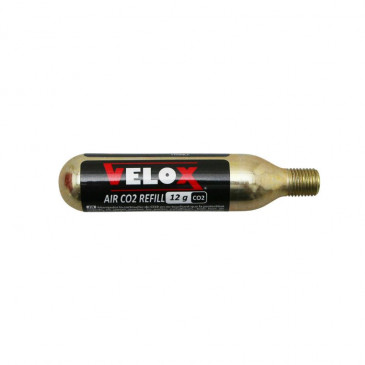 CO2 CARTRIDGE-THREADED- VELOX 12g (SOLD PER UNIT) 3660429181123