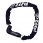 ANTIVOL VELO CHAINE A COMBINAISON ZEFAL M12 CODE DIAM 8mm L0.80M NOIR - HOMOLOGUE FUB 1 ETOILE 3420584918015