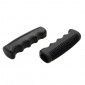 POIGNEE CITY CAOUTCHOUC PROGRIP NOIR PREFORME 110mm (PAIRE) D.22