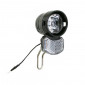 HEAD LIGHT ON DYNAMO - ON FORK- AXA ECOLINE LED 15LUX BLACK 3700948124673