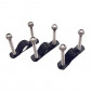 FIXATION CAISSE/PANIER OSIER ARRIERE BASIL (KIT DE 3) 8715019701665