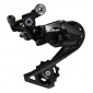 DERAILLEUR ROUTE ARRIERE SHIMANO 11V. 105 R7000 CHAPE COURTE NOIR DOUBLE