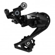 DERAILLEUR ROUTE ARRIERE SHIMANO 11V. 105 R7000 CHAPE COURTE NOIR DOUBLE 4524667871132