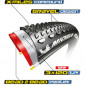 PNEU GRAVEL 700 X 35 MICHELIN POWER GRAVEL NOIR TUBELESS READY TS (35-622) 3528704246793