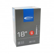 CHAMBRE A AIR VELO 450 x 55A - 18" SCHWALBE VALVE PRESTA TOUT ALU (47-355 à 60-355) (SV5A) 4026495476522