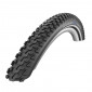 TYRE FOR MTB- 27.5 X 2.10 SCHWALBE MARATHON PLUS MTB - STUDDED - BLACK-RIGID- REINFORCED (54-584) Reflective ( Approved E-Bike e50.) 4026495771788
