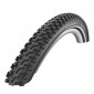 TYRE FOR MTB- 27.5 X 2.10 SCHWALBE MARATHON PLUS MTB - STUDDED - BLACK-RIGID- REINFORCED (54-584) Reflective ( Approved E-Bike e50.) 4026495771788