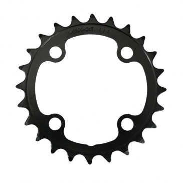 CHAINRING FOR MTB 24T. Ø68 2X11 INNER ALUMINIUM - BLACK FSA 4 ARMS