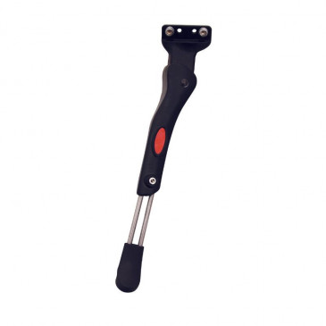 KICKSTAND FOR BICYCLE - P2R 24-29'' ADJUSTABLE-SETTING ON CHAIN STAY WITH 2 SCREWS "WIDE FOOT" (CENTERS 18-40mm) 3700948209004