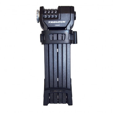 ANTIVOL VELO PLIABLE/PLIANT TRELOCK FS360 A COMBINAISON L 85cm NOIR 4016167061750