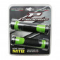 POIGNEE VTT PROGRIP 997 DOUBLE DENSITE OPEN END AVEC LOCK ON NOIR/VERT 130mm (LIVRE AVEC EMBOUTS) (PAIRE) 0801766091253