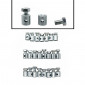 SERRE CABLE DE FREIN VELO ALGI - DIAM 9mm - L10 mm - TROU 3,5mm (BLISTER DE 25) (00429000-025) 3284660129746