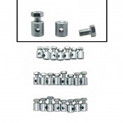 BRAKE CABLE FASTENER Ø 9.0 mm - L 10 mm (BLISTER PACK OF 25) (ALGI 00429000-025) 3284660129746