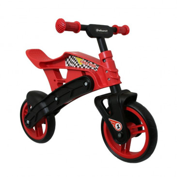 BALANCE BIKE- 12" POLISPORT OFF ROAD RED/BLACK