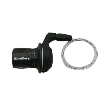 MANETTE VTT SUNRACE DROITE TWIST GRIPSHIFT M21 6V. - POIGNEE TOURNANTE 4710944247145
