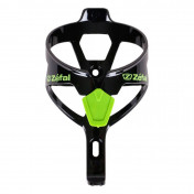 BOTTLE CAGE - ZEFAL PULSE A2 BLACK/GREEN 24g 3420581760013