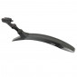 MUDGUARD FOR MTB - REAR 27.5"-29" ZEFAL DEFLECTOR RM90+ BLACK RESIN FOR TYRE MAX W. 3.0" DOUBLE JOINTED ARM Ø. 25-32mm