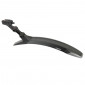 MUDGUARD FOR MTB - REAR 27.5"-29" ZEFAL DEFLECTOR RM90+ BLACK RESIN FOR TYRE MAX W. 3.0" DOUBLE JOINTED ARM Ø. 25-32mm 3420582532015