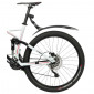MUDGUARD FOR MTB - REAR 27.5"-29" ZEFAL DEFLECTOR RM90+ BLACK RESIN FOR TYRE MAX W. 3.0" DOUBLE JOINTED ARM Ø. 25-32mm 3420582532015