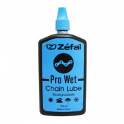LUBRICANT FOR BICYCLE- FOR CHAIN+DERAILLEUR ZEFAL WET BIO LUBE FOR WET OR MUDDY CONDITIONS (BURETTE 125ml) 3420589611010