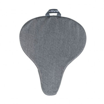 COUVRE SELLE VELO BASIL BASE WATERPROOF GRIS CLAIR
