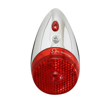 TAILLIGHT ON DYNAMO - ON MUDGUARD JOS NINE CLASSIC (BLISTER PACKED) 3700948177327