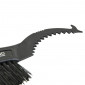 CLEANING BRUSH - NYLON WITH SCRAPPER (FOR CASSETTE, CHAIN, DERAILLEUR, BEARINGS...) 3700948106457