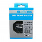 BRAKE CALIPER - FOR ROAD BIKE- SHIMANO DISC FRONT 105 R7070 BLACK (SOLD PER UNIT) 4524667636205
