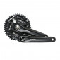 PEDALIER VTT SHIMANO 9V. MT210 NOIR 175mm 40-30-22 INTEGRE 4524667881902