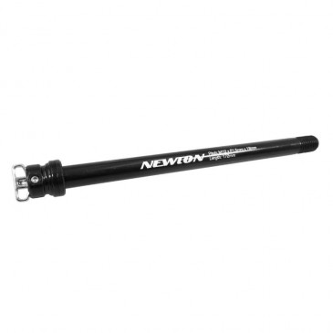 AXE TRAVERSANT / BLOCAGE ROUE ARRIERE NEWTON FILETAGE m12x1.5 AVEC LEVIER NOIR (172mm HORS BUTEE DONT FILETAGE 18mm) 3700948105986
