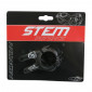 STEM FOR MTB -TEQUILA ALUMINIUM MATT BLACK -12° Ø31,8 L 40mm - On card.