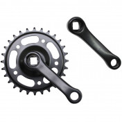 CHAINSET FOR URBAN BIKE- P2R STEEL- 89mm WITH 28T.CHAINRING (BOTTOM BRACKET 127MM) 3700948147894
