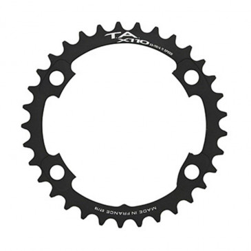 CHAINRING FOR ROAD BIKE- Ø 110 - 4 ARMS FOR SHIMANO ULTEGRA R8000 / 6800 TA X110- 38T. -INNER- COMPATIBLE TIAGRA 4700/105 5800+R7000/DURA ACE 9000+9100 Black 11 Speed.