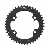CHAINRING FOR ROAD BIKE- Ø 110 - 4 ARMS- 44T. External for SHIMANO ULTEGRA R8000 / 6800 TA X110 COMPATIBLE SHIMANO 105 5800+R7000/DURA ACE 9000+9100 Black 11 Speed. -.to order with the matching bolt set 3662458006460