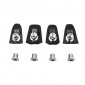 CHAINRING BOLT SET- TA COMPATIBLE 105 5800 BLACK FOR CHAINRING X110 (SET OF 4)