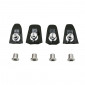 CHAINRING BOLT SET- TA COMPATIBLE 105 5800 BLACK FOR CHAINRING X110 (SET OF 4) 3662458006576