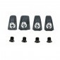 INTRAVIS PEDALIER TA COMPATIBLE ULTEGRA 6800 NOIR POUR PLATEAU X110 (JEU DE 4) - VIS ET CHEMINEE 3662458006545