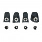 INTRAVIS PEDALIER TA COMPATIBLE ULTEGRA R8000 NOIR POUR PLATEAU X110 (JEU DE 4) - VIS ET CHEMINEE 3662458009133