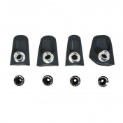 CHAINRING BOLT SET- TA COMPATIBLE ULTEGRA R8000 BLACK FOR CHAINRING X110 (SET OF 4) 3662458009133