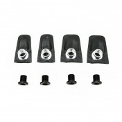 CHAINRING BOLT SET- TA COMPATIBLE DURA ACE 9000 BLACK FOR CHAINRING X110 (SET OF 4) 3662458006552