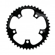 CHAINRING FOR ROAD BIKE- 5 Arms- 40T.Ø 110 -INNER- ALUMINIUM BLACK- 7075 TA ZEPHYR (SHIMANO TYPE) 9/10Speed. 3662458007504