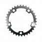 CHAINRING FOR ROAD BIKE- 5 Arms- 34T.Ø 110 -INNER- ALUMINIUM SILVER- 7075 TA ZEPHYR (SHIMANO TYPE)9/10Speed. 3662458001588