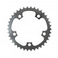 CHAINRING FOR ROAD BIKE- 5 Arms- 38T.Ø 110 -INNER- ALUMINIUM SILVER- 7075 TA ZEPHYR (SHIMANO TYPE)9/10Speed. 3662458001601