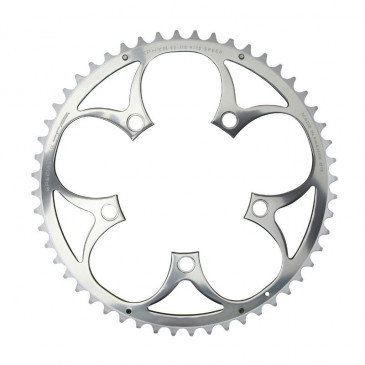 PLATEAU ROUTE 5BRA D.110 TA ZEPHYR 52DTS EXTERIEUR ARGENT ALU 7075 TYPE SHIMANO 9/10V. 3662458002073