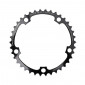 CHAINRING FOR ROAD BIKE- 5 Arms- 38T DIAM 130 -INNER- ALUMINIUM BLACK- 7075 TA ALIZE (SHIMANO TYPE) 8/9/10 Speed-. 3662458002660