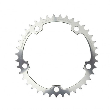 PLATEAU ROUTE 5BRA D.130 TA ALIZE 42DTS INTERIEUR ARGENT ALU 7075 TYPE SHIMANO 8/9/10V. 3662458002608
